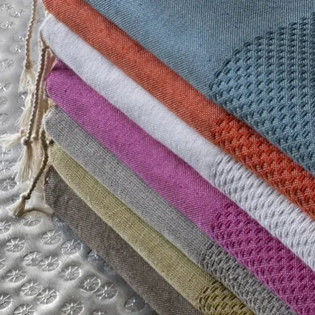 TADÉ PAYS DU LEVANT Hammam Towel, Organic Cotton, Ivory French Soaps UK