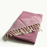 TADÉ PAYS DU LEVANT Hammam Towel, Organic Cotton, Rose French Soaps UK
