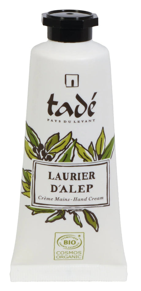 TADÉ PAYS DU LEVANT Hand Cream with Olive Oil, Aleppo Oil | 30ml French Soaps UK