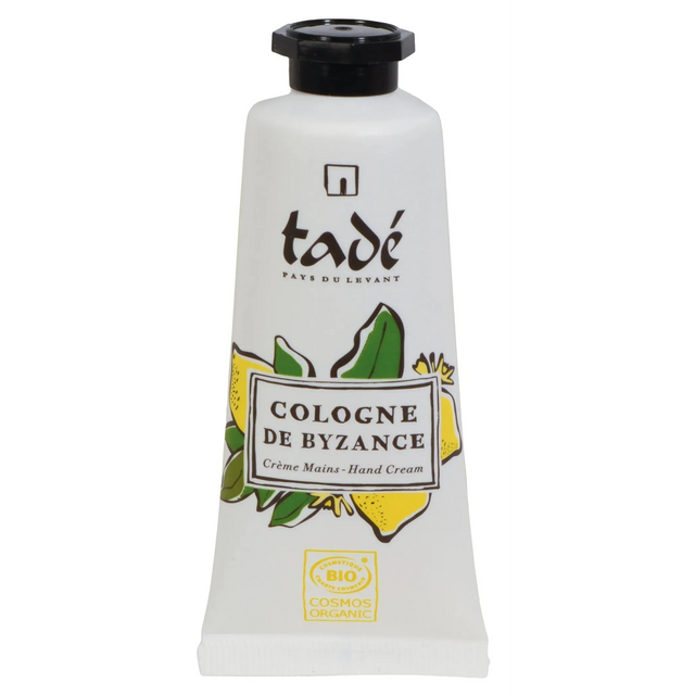 TADÉ PAYS DU LEVANT Hand Cream with Olive Oil, Cologne de Byzance | 30ml French Soaps UK