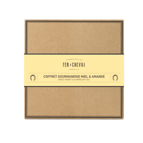 FER A CHEVAL Honey & Almond Gift Box French Soaps UK