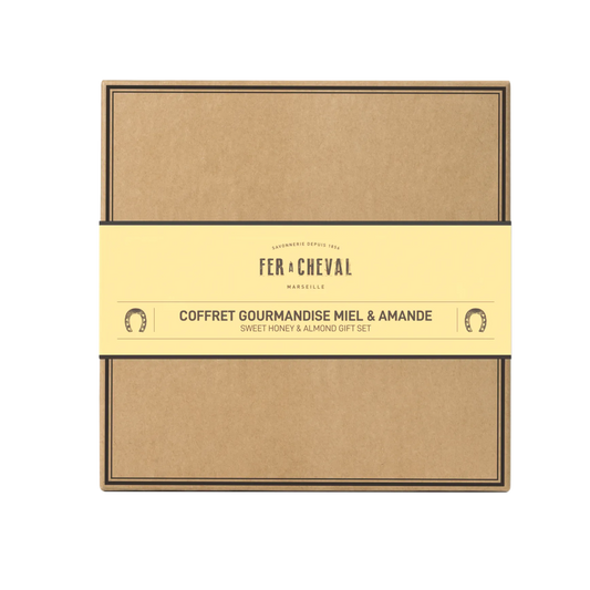 FER A CHEVAL Honey & Almond Gift Box French Soaps UK
