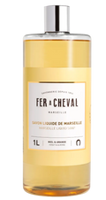 FER A CHEVAL Honey & Almond, Marseille Liquid Soap | 1L French Soaps UK