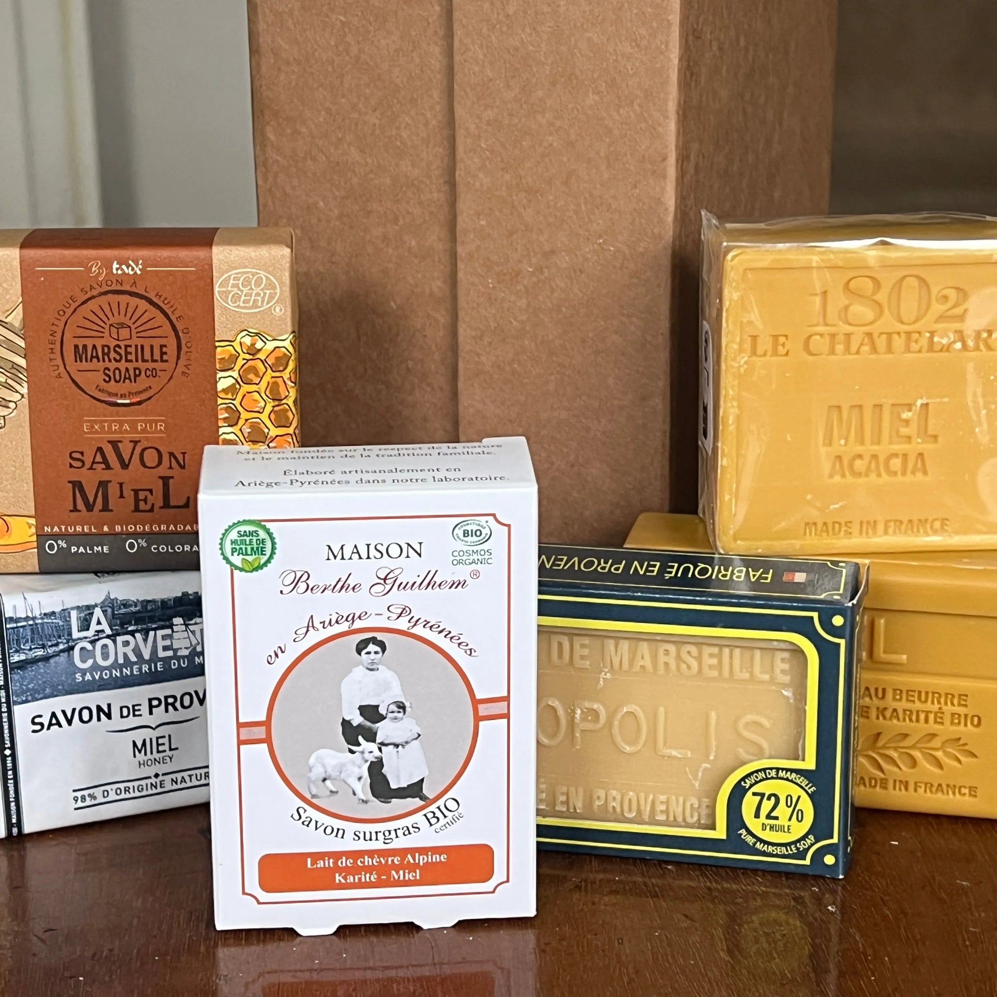 FRENCH SOAPS Honey Discovery Box French Soaps UK