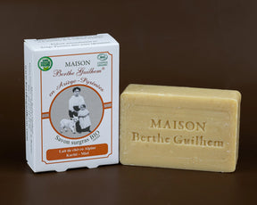 MAISON BERTHE GUILHEM Honey & Shea Butter | Organic Alpine Goat's Milk | 100g French Soaps UK