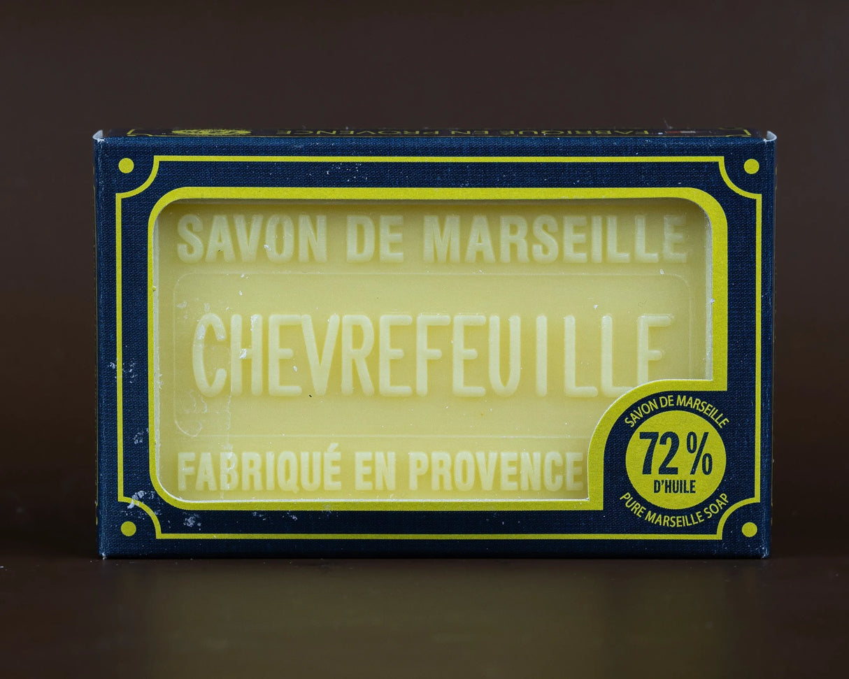 BLEU JAUNE Honeysuckle, Marseille Soap with Shea Butter | 100g French Soaps UK