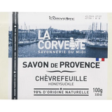LA CORVETTE Honeysuckle, Savon de Provence, 100g French Soaps UK