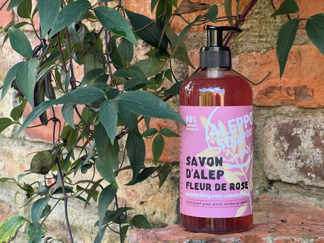 TADÉ PAYS DU LEVANT Ispahan Rose Aleppo Liquid Soap, Dry & Intolerant Skin | 500ml French Soaps UK