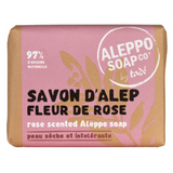TADÉ PAYS DU LEVANT Ispahan Rose Flower Fragranced Aleppo Soap, for Dry and Intolerant Skin | 100g French Soaps UK