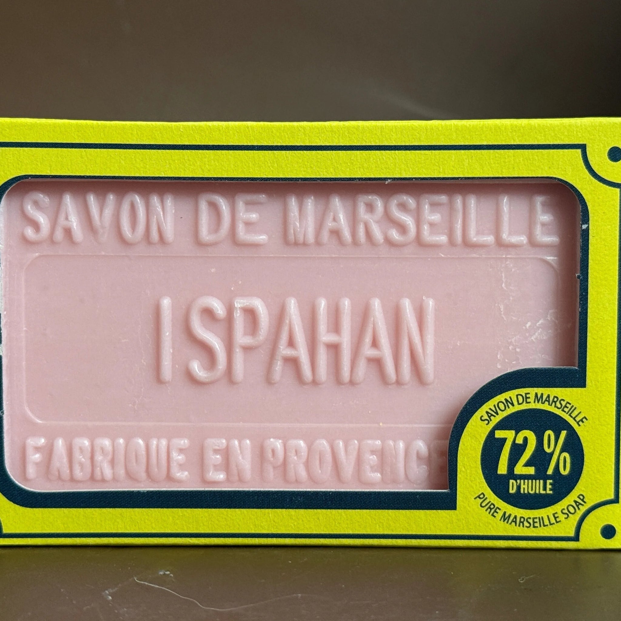 BLEU JAUNE Ispahan Rose, Marseille Bath & Shower Bar | 100g French Soaps UK