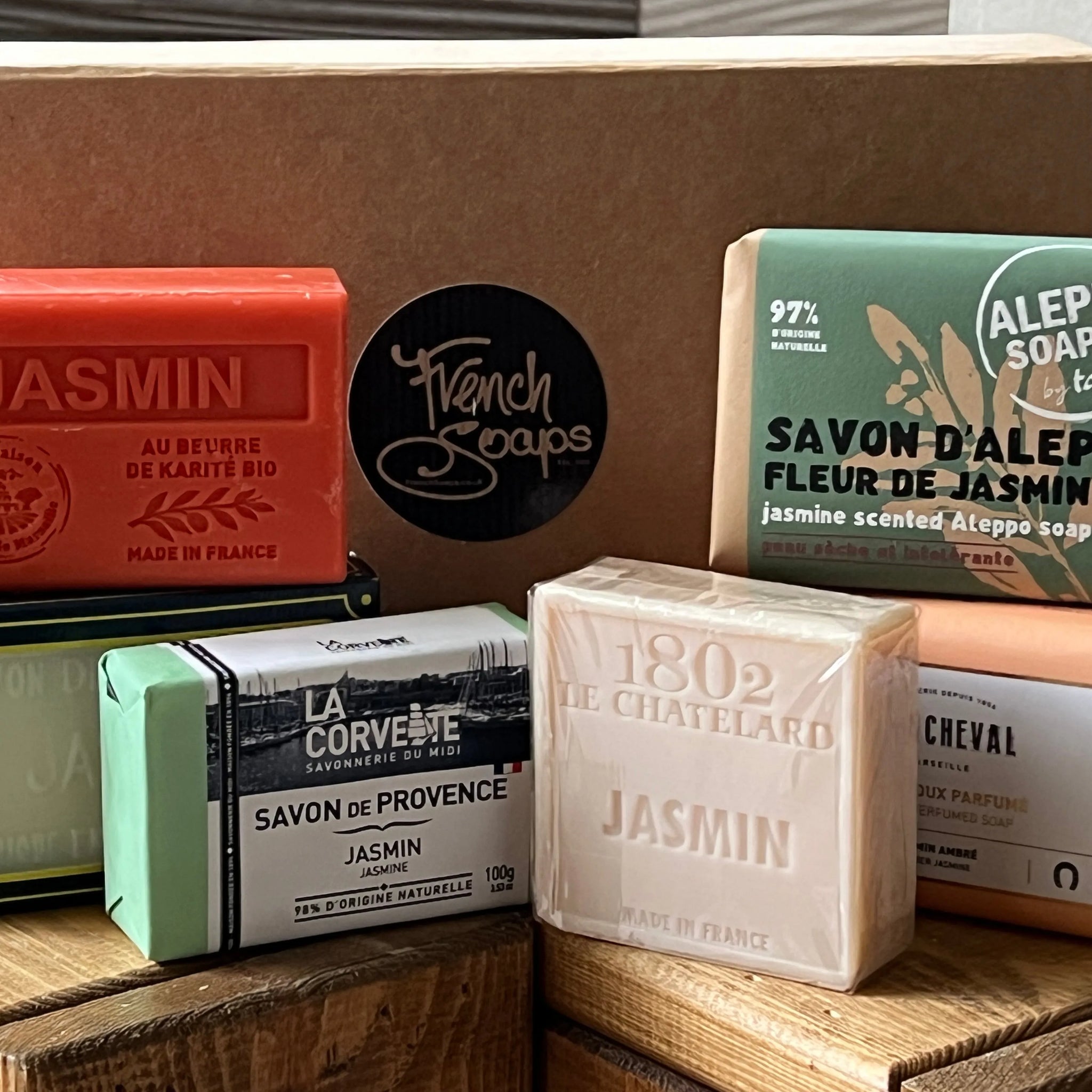 FRENCH SOAPS Jasmin Discovery Box French Soaps UK