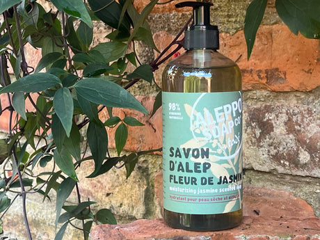 TADÉ PAYS DU LEVANT Jasmin Flower Aleppo Liquid Soap, Dry and Sensitive Skin | 500ml French Soaps UK