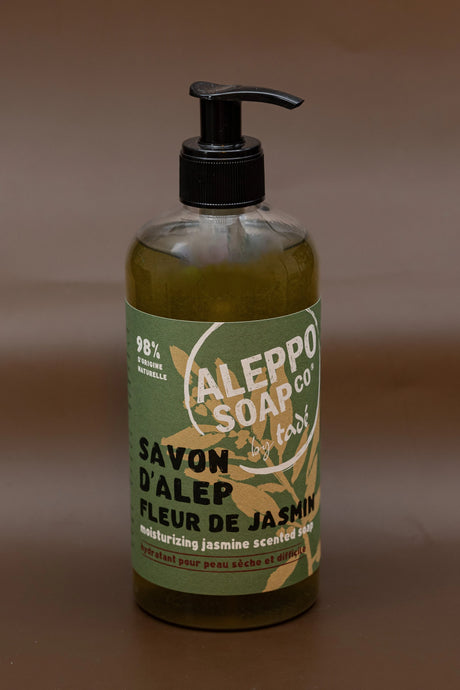TADÉ PAYS DU LEVANT Jasmin Flower Aleppo Liquid Soap, Dry and Sensitive Skin | 500ml French Soaps UK
