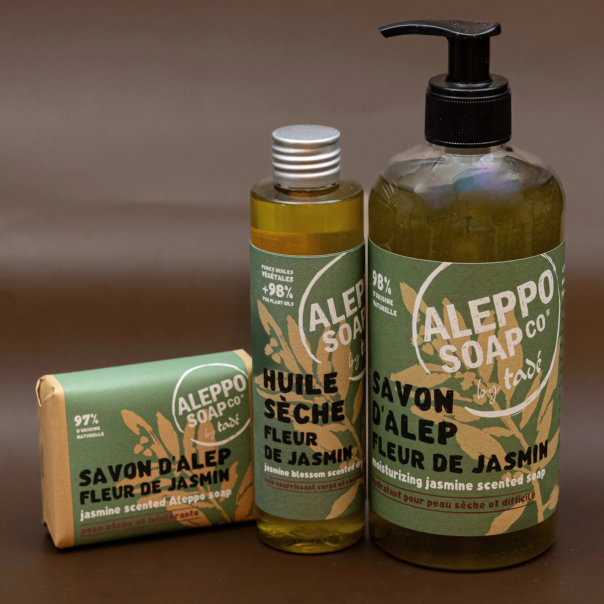TADÉ PAYS DU LEVANT Jasmin Flower Aleppo Liquid Soap, Dry and Sensitive Skin | 500ml French Soaps UK