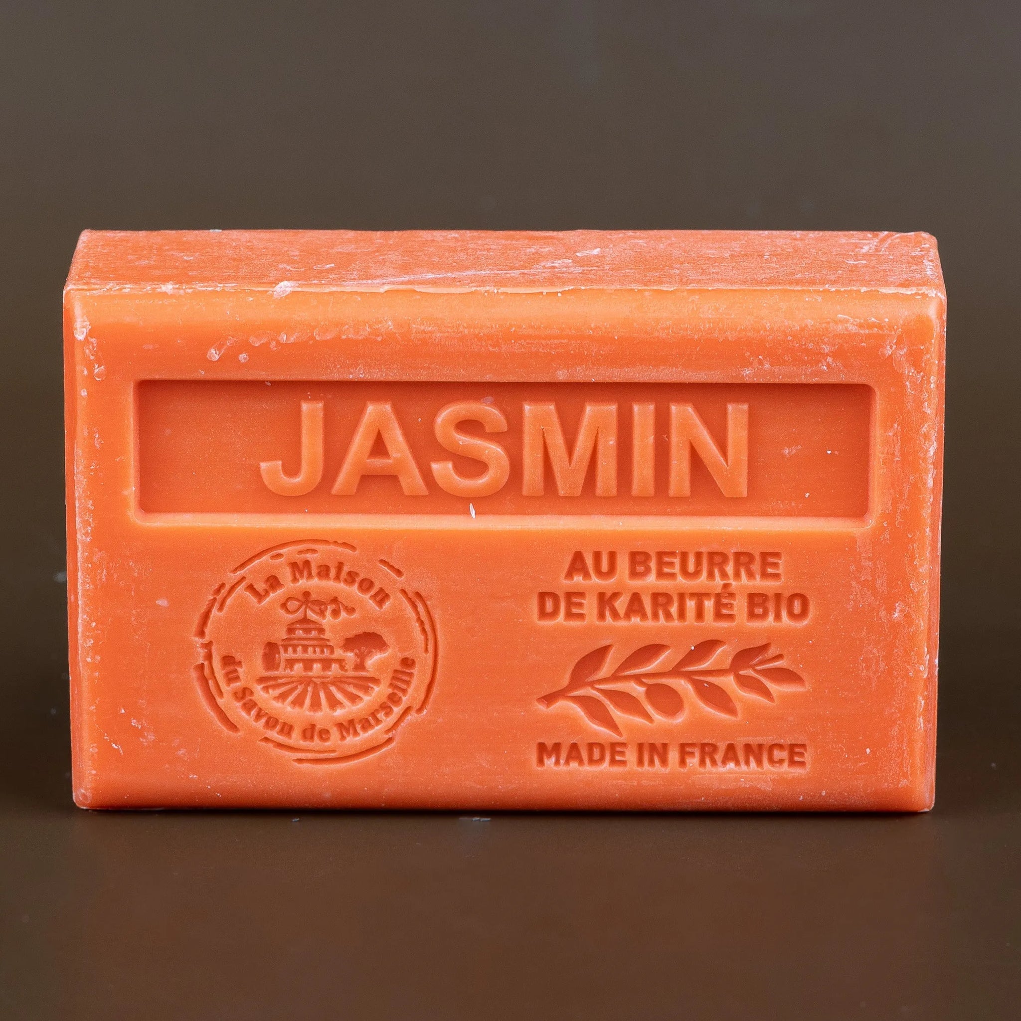 LA MAISON DU SAVON DE MARSEILLE Jasmin French Soap with Organic Shea Butter, 125g French Soaps UK
