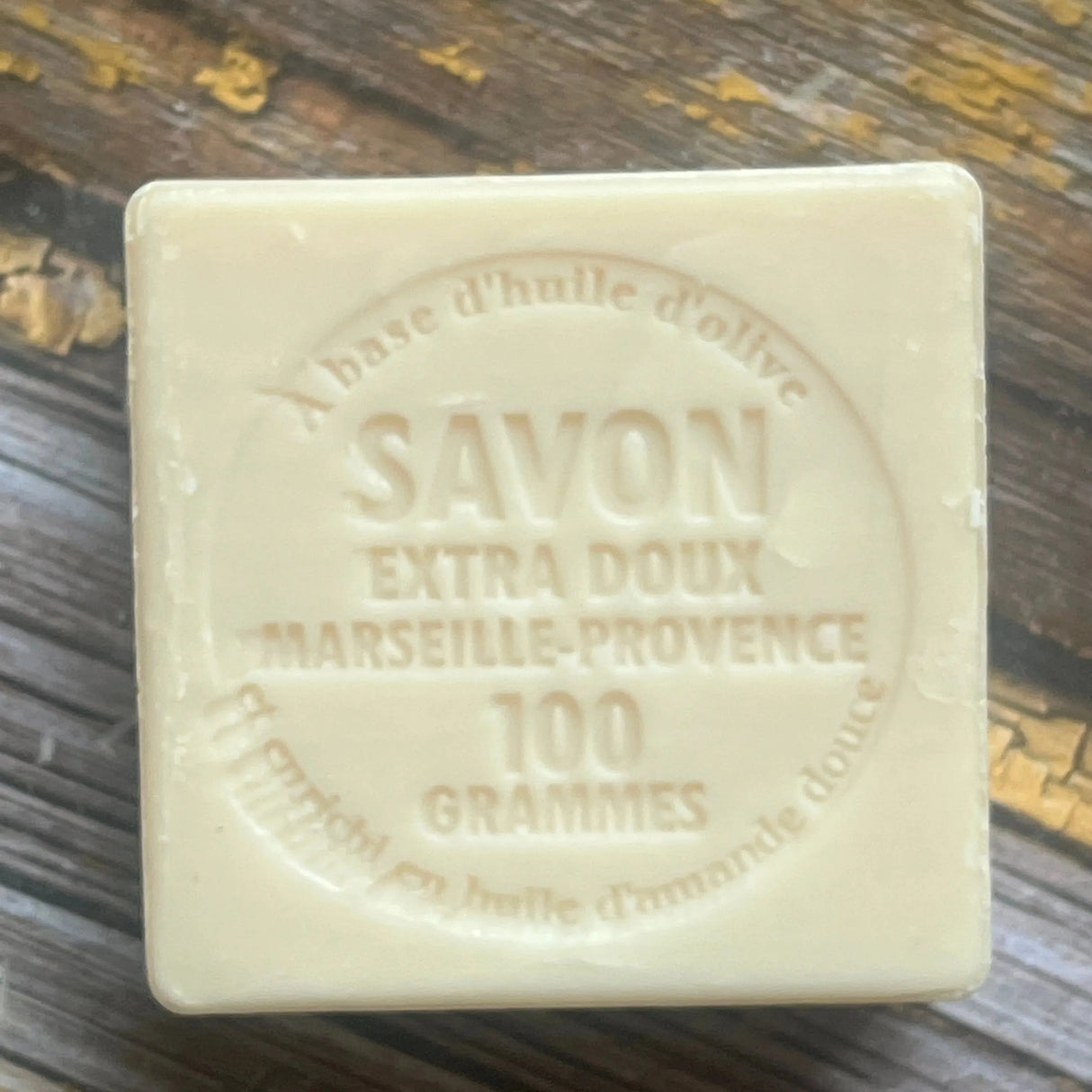 LE CHATELARD 1802 Jasmin Marseille Soap, 72% Coconut, Olive and Almond Oil, 100g |  PALM FREE French Soaps UK