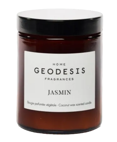 GEODESIS Jasmine, India, Candle by Geodesis French Soaps UK