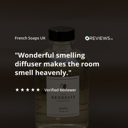 Jasmine, India,  Reed Diffuser  by Geodesis