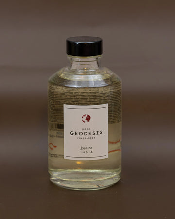 GEODESIS Jasmine, India,  Reed Diffuser  by Geodesis French Soaps UK