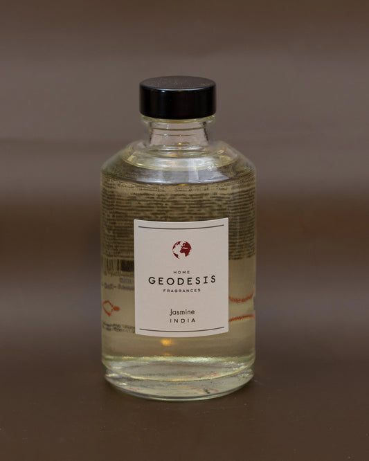 GEODESIS Jasmine, India,  Reed Diffuser  by Geodesis French Soaps UK