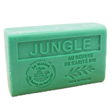 LA MAISON DU SAVON DE MARSEILLE Jungle French Soap with organic Shea Butter 125g French Soaps UK