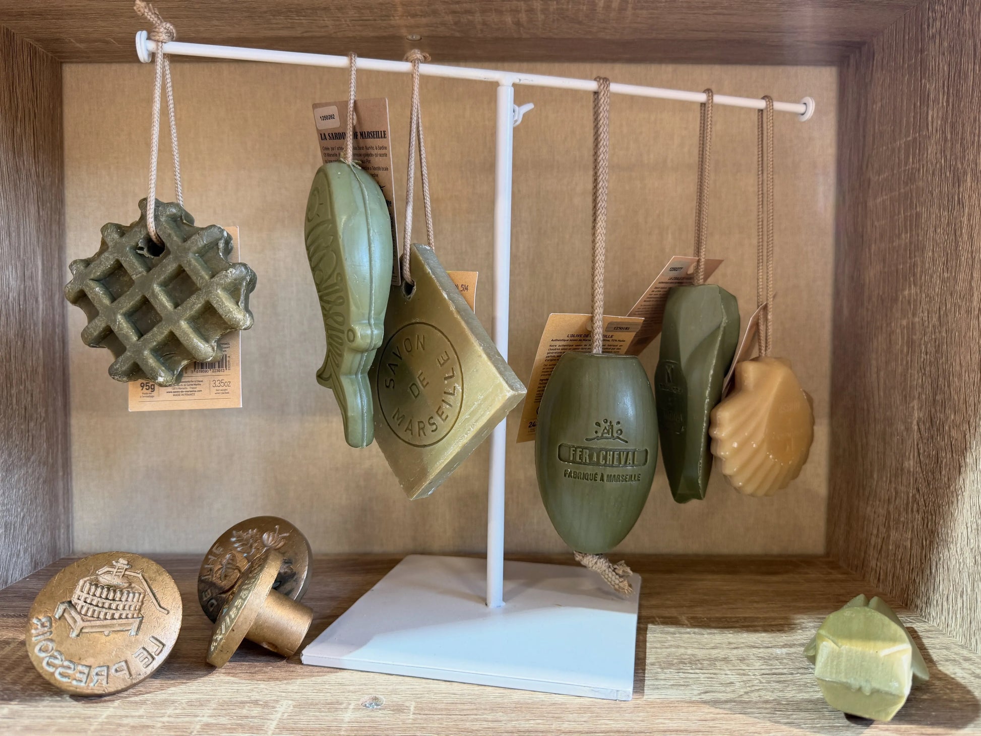 FER A CHEVAL Savon de Marseille, Pure Olive, Soap on a Rope | 240g French Soaps UK