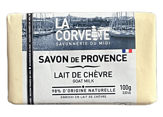 LA CORVETTE Goat's Milk, Savon de Provence, 100g French Soaps UK