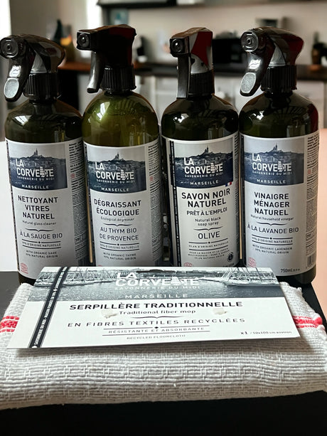 LA CORVETTE La Corvette Home Cleaning Heroes (worth £40.00) French Soaps UK