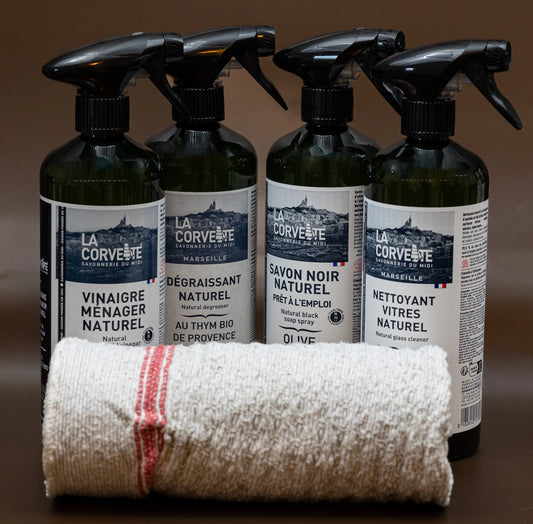 LA CORVETTE La Corvette Home Cleaning Heroes (worth £40.00) French Soaps UK