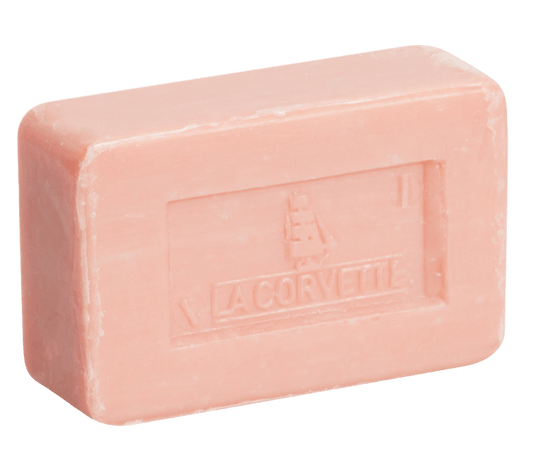 LA CORVETTE Rose, Savon de Provence, 100g French Soaps UK