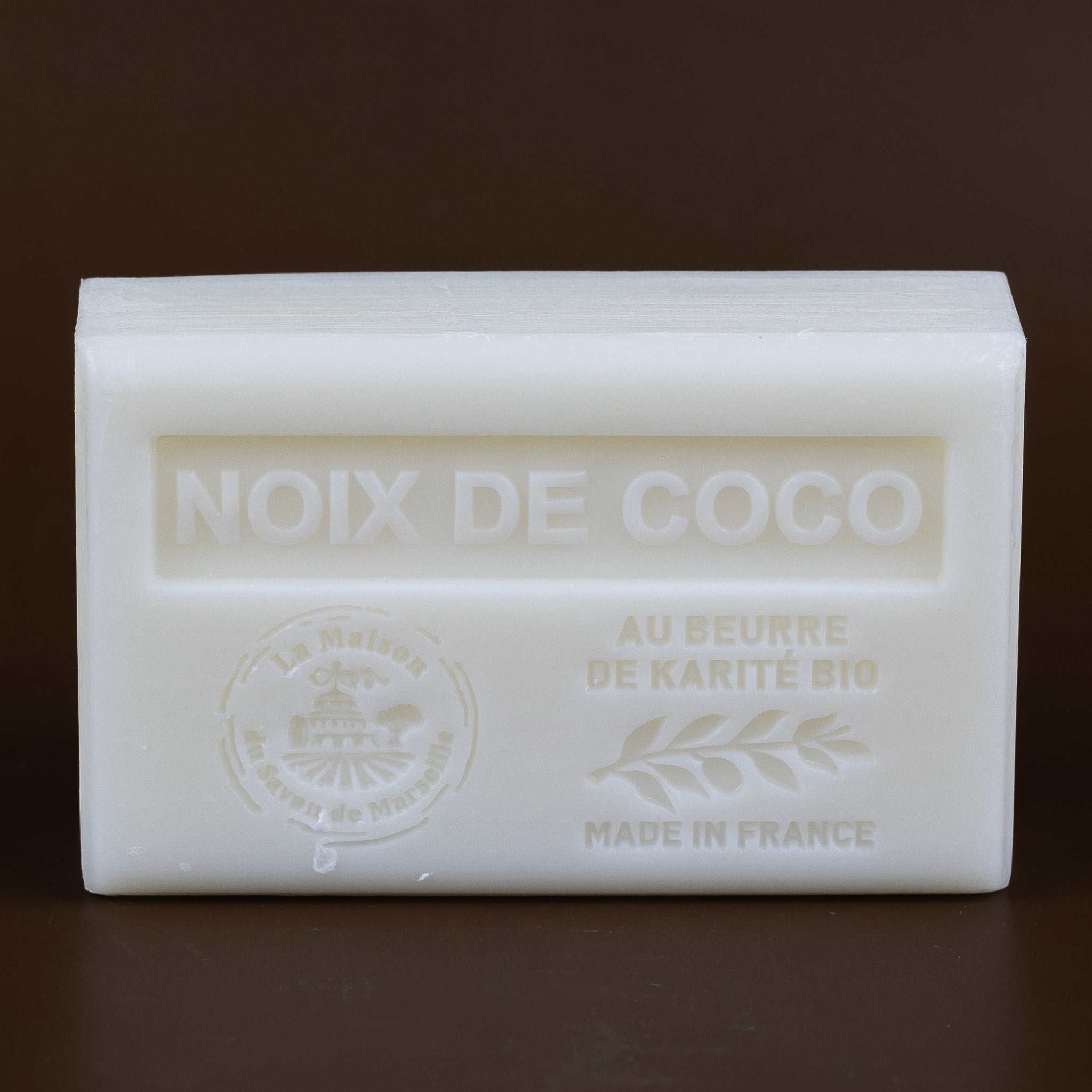 LA MAISON DU SAVON DE MARSEILLE Coconut (Noix De Coco) French Soap with Organic Shea Butter 125g French Soaps UK
