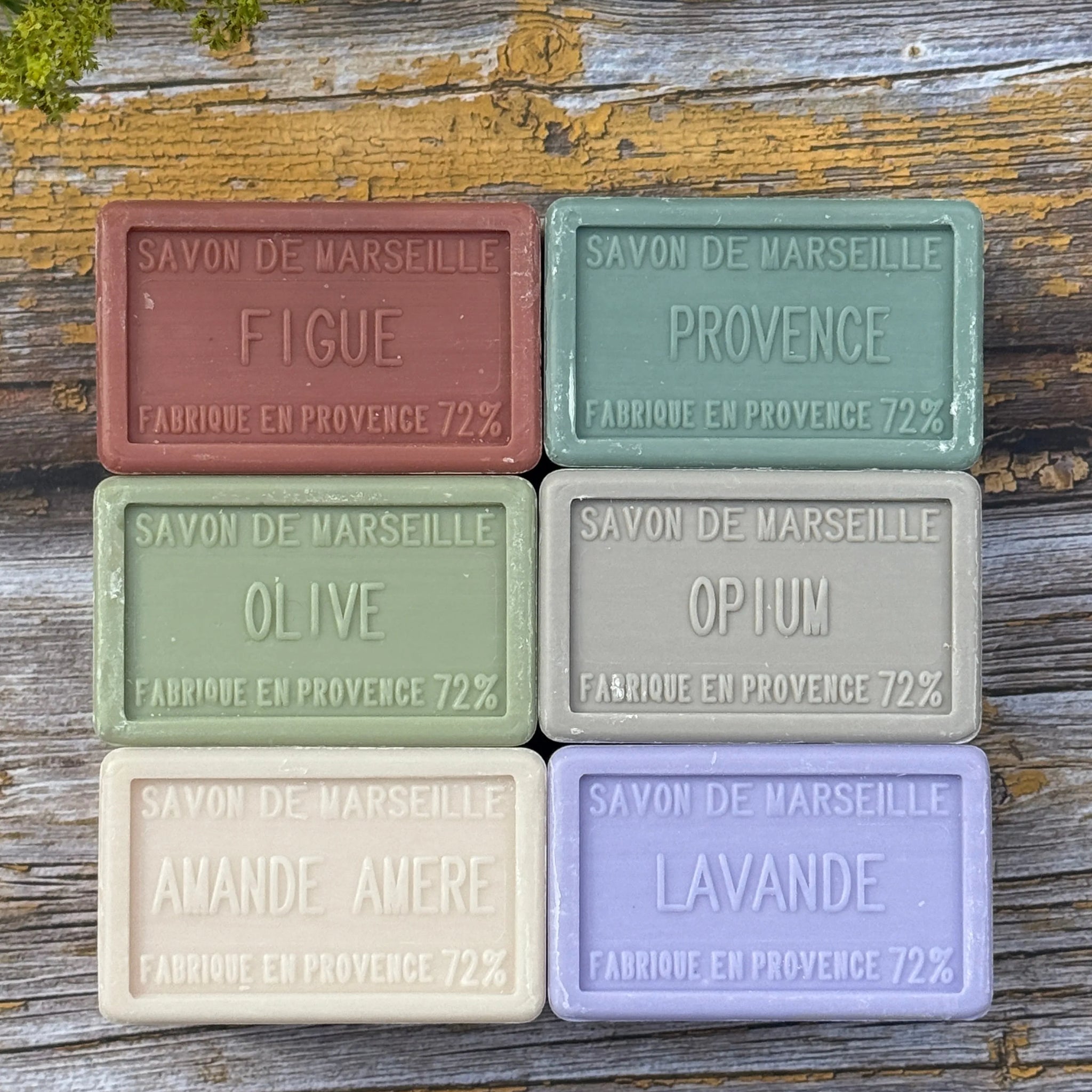BLEU JAUNE Large Provence Selection (worth £37.20) French Soaps UK