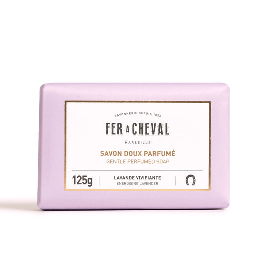 FER A CHEVAL Lavender, Extra Gentle Fragranced Marseille Soap | 125g French Soaps UK
