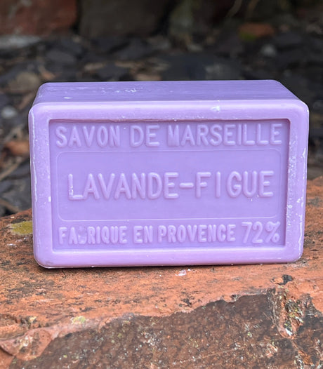 BLEU JAUNE Lavender & Fig, Marseille Bath & Shower Bar | 250g French Soaps UK