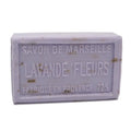 BLEU JAUNE Lavender Flower, Exfoliating Marseille Soap with Shea Butter | 100g French Soaps UK