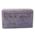 LA MAISON DU SAVON DE MARSEILLE Lavender Flowers Exfoliating French Soap with organic Shea Butter 125g French Soaps UK