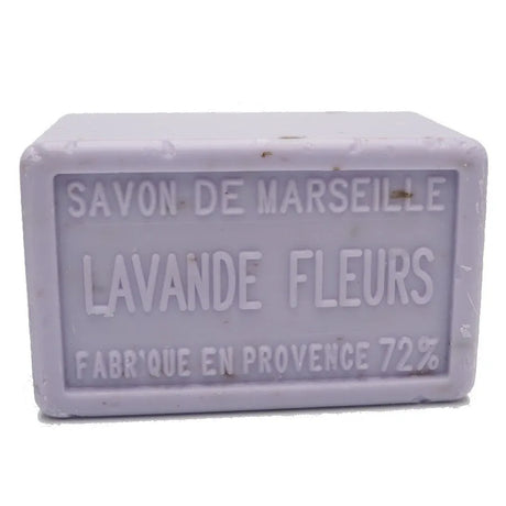 BLEU JAUNE Lavender Flowers Marseille Bath & Shower Bar | 250g French Soaps UK