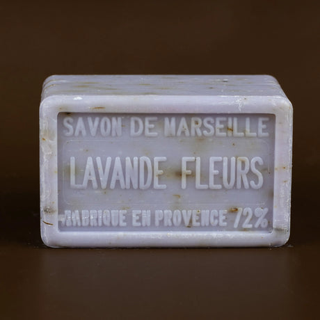 BLEU JAUNE Lavender Flowers Marseille Bath & Shower Bar | 250g French Soaps UK