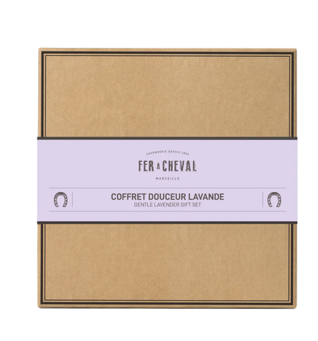 FER A CHEVAL Lavender Gift Box French Soaps UK