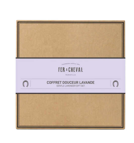FER A CHEVAL Lavender Gift Box French Soaps UK
