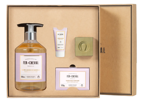 FER A CHEVAL Lavender Gift Box French Soaps UK