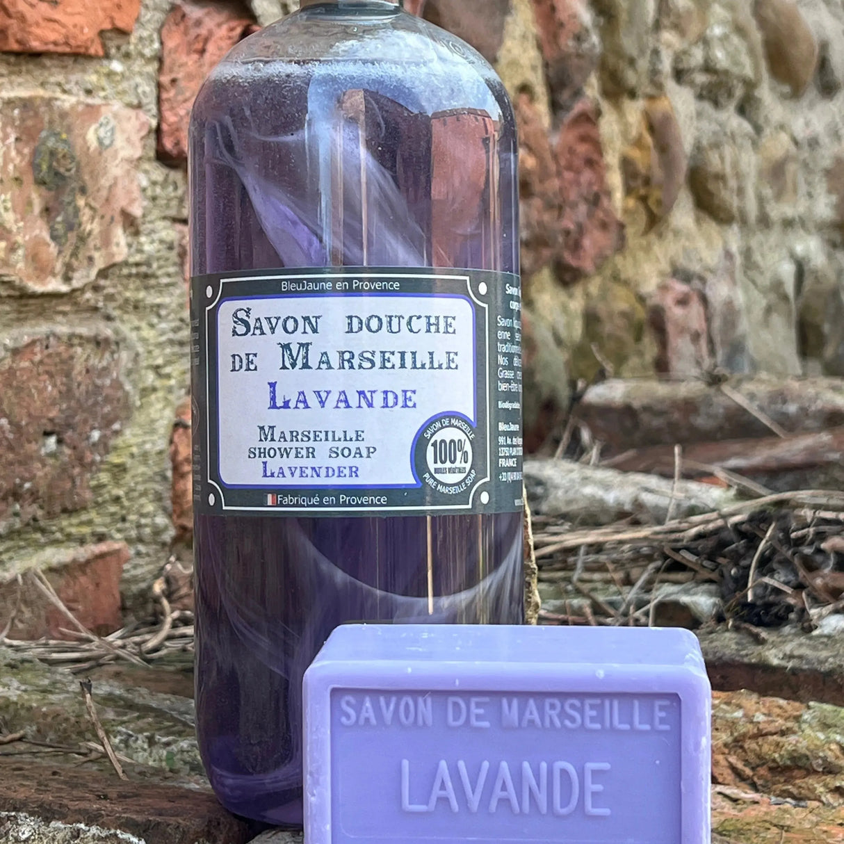 BLEU JAUNE Lavender, Marseille Liquid Soap | 1L French Soaps UK