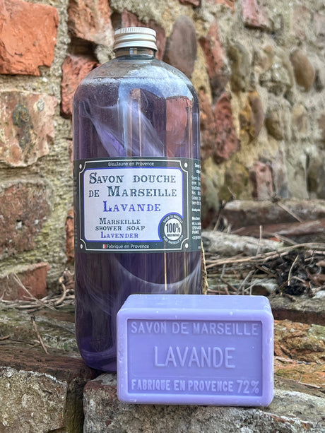 BLEU JAUNE Lavender, Marseille Liquid Soap | 1L French Soaps UK