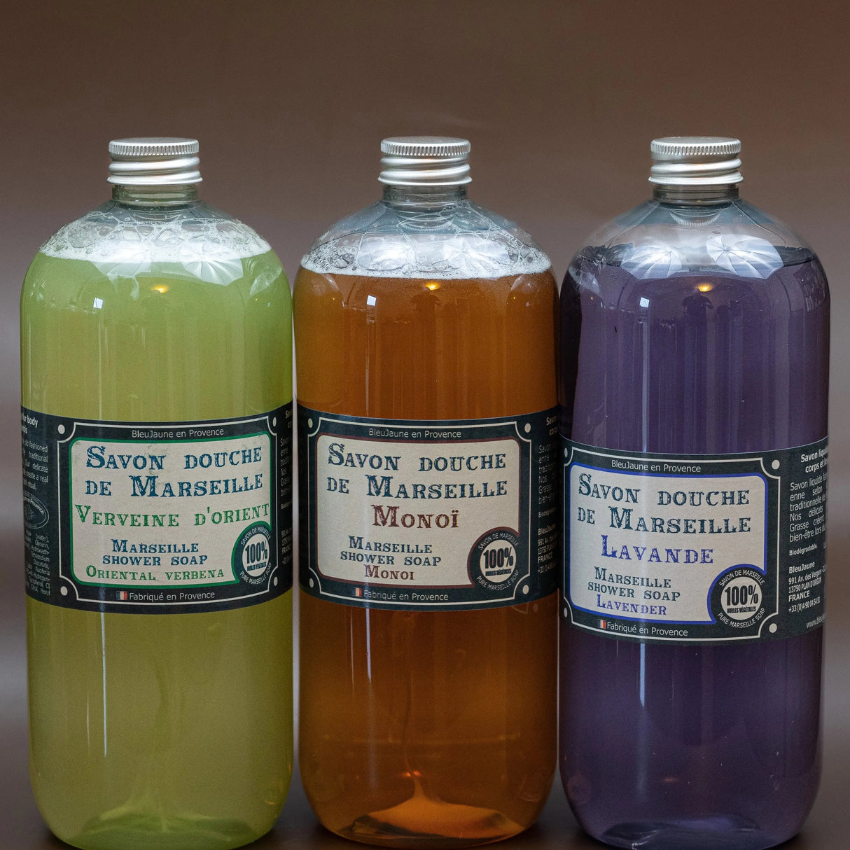 BLEU JAUNE Lavender, Marseille Liquid Soap | 1L French Soaps UK