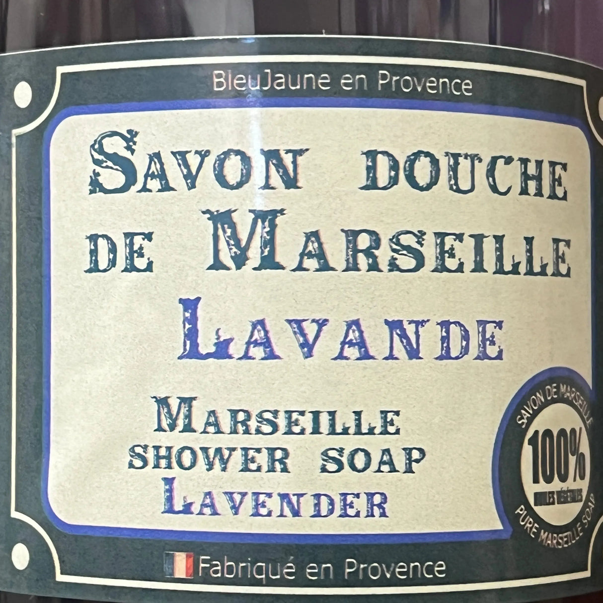 BLEU JAUNE Lavender, Marseille Liquid Soap | 1L French Soaps UK