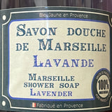 BLEU JAUNE Lavender, Marseille Liquid Soap | 1L French Soaps UK