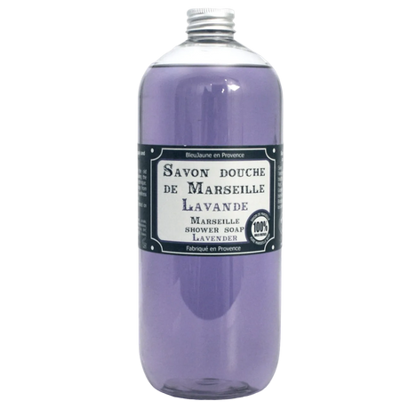 BLEU JAUNE Lavender, Marseille Liquid Soap | 1L French Soaps UK