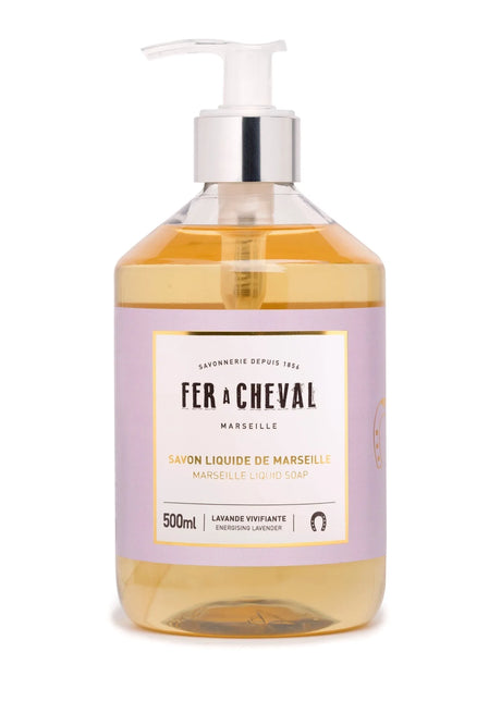 FER A CHEVAL Lavender, Marseille Liquid Soap | 500ml French Soaps UK