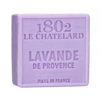 Lavender Marseille Soap, 72% Coconut, Olive and Almond Oil, 100g |  PALM FREE