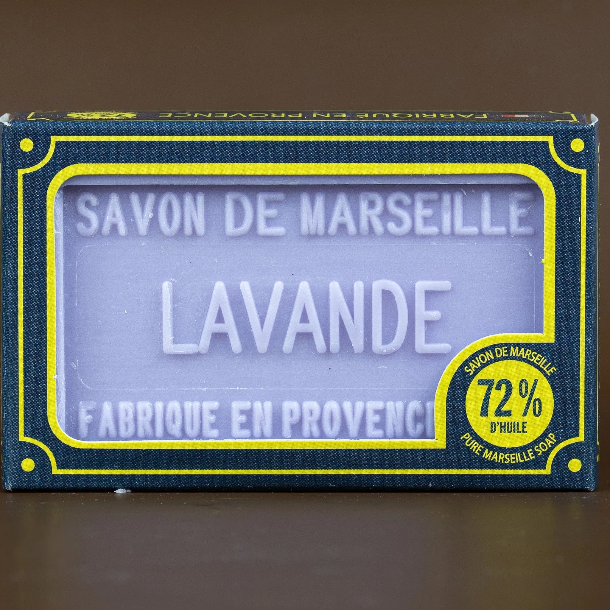 BLEU JAUNE Lavender Marseille Soap with Shea butter I 100g French Soaps UK